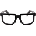 Costume Accessory: Glasses: Pixel-8-Black/Clear
